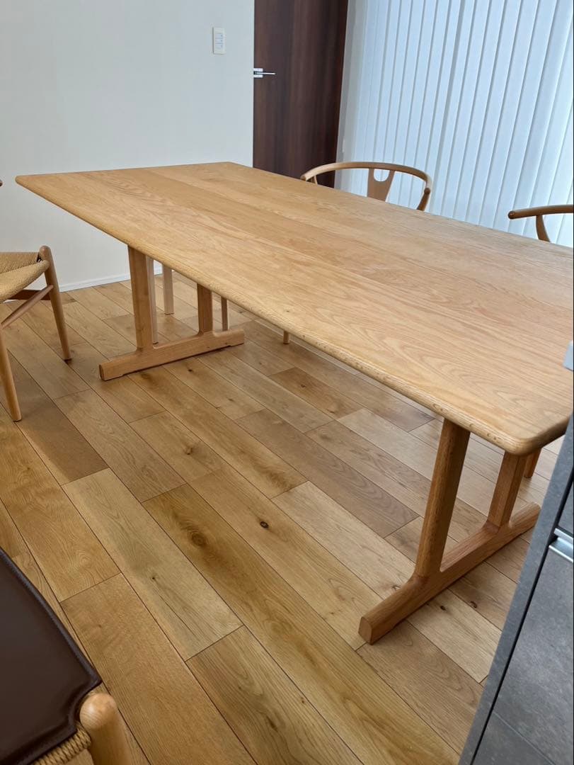 【週末限定大特価】ACTUS SOUP ダイニングテーブル 200cm Tレッグ