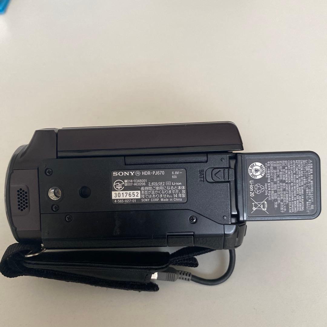 SONY HDビデオカメラ HDR-PJ670