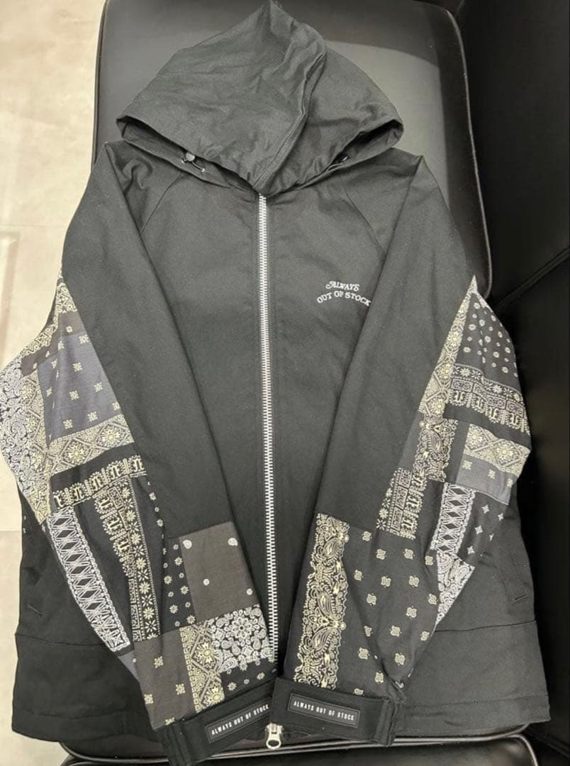 always out of stock ペイズリーコンビジャケット　朝倉未来