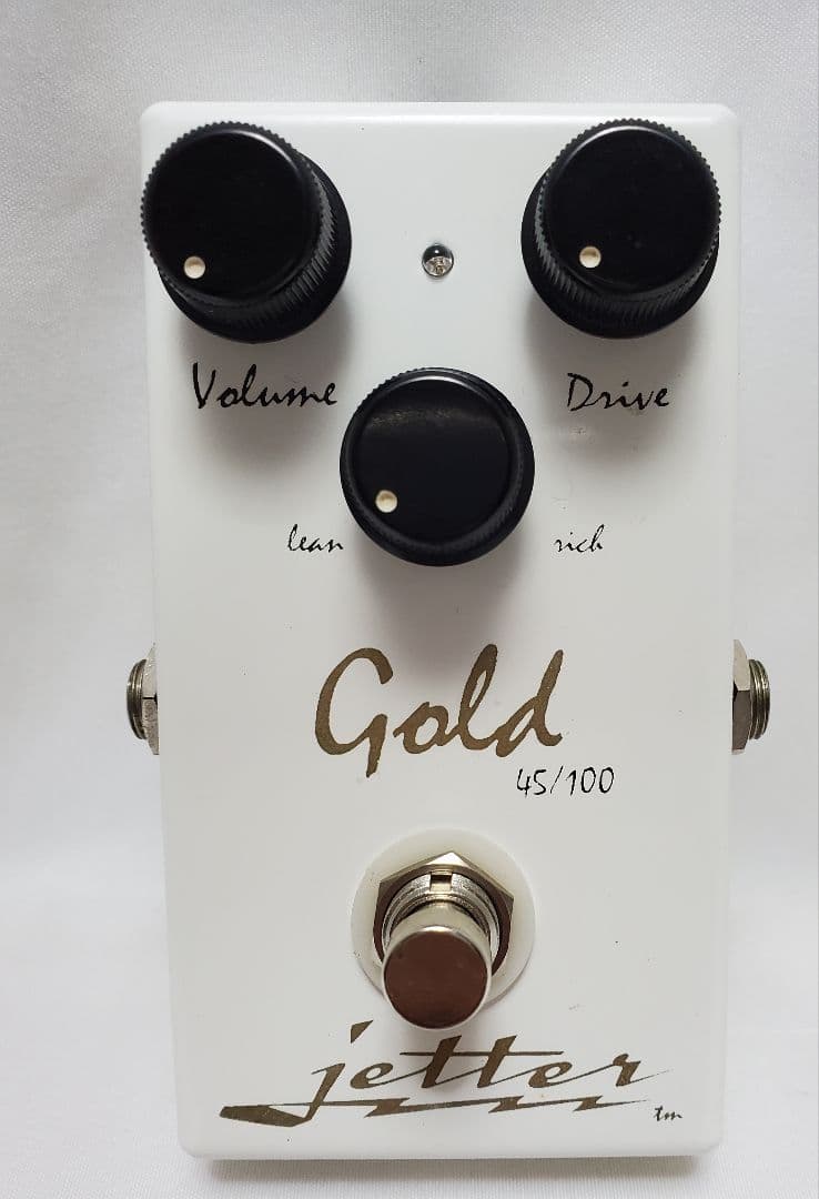 ギター Jetter Gear Gold 45/100 Overdrive Jetter Gear Gold 45/100 Distortion Guitar Pedal | Mass Street Music