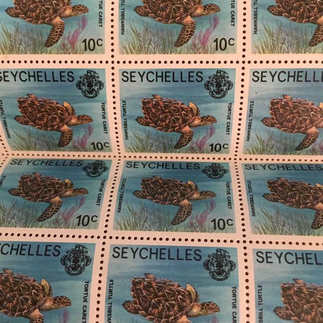 セイシェル諸島 切手 海亀 1979年製 激レアです セイシェル諸島 切手 海亀 1979年製 激レアです セイシェル諸島 切手