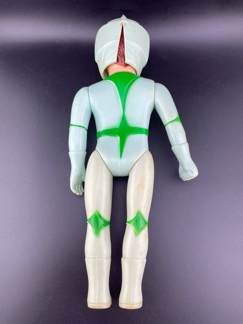 品】テロン様 当時物 ミラーマン風 無版権 パチ 面取れ ソフビ 昭和