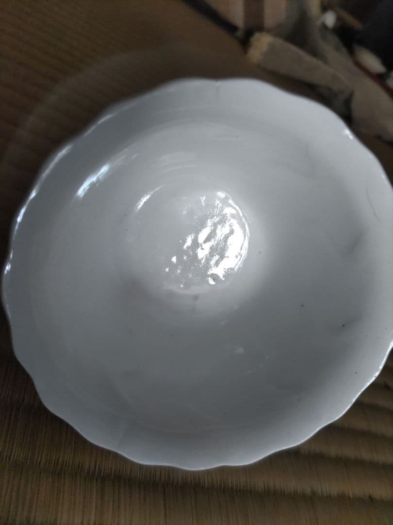 初期　伊万里　江戸時代　白磁　無地