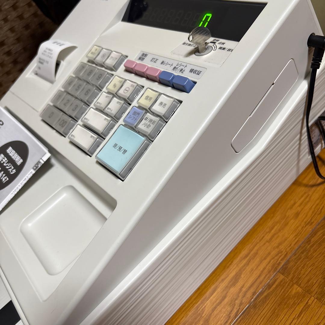 SHARP XE-A147 レジスター レシート4ロール付きの通販はau PAY