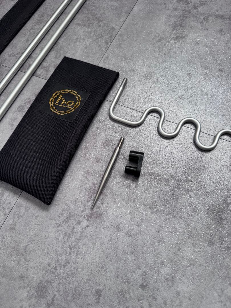 hxo design light pole silver AL - メルカリ