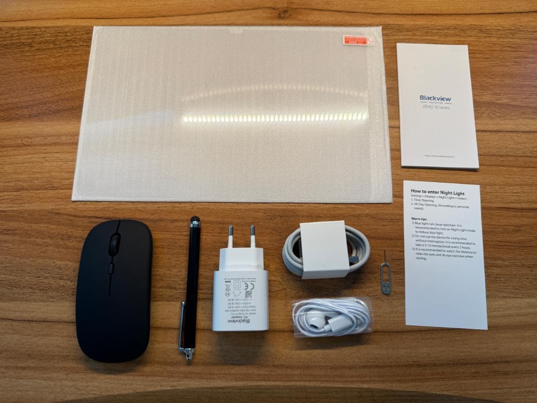 Blackview ZENO 10 タブレット 8+256GB 付属品一式セット｜Blackview