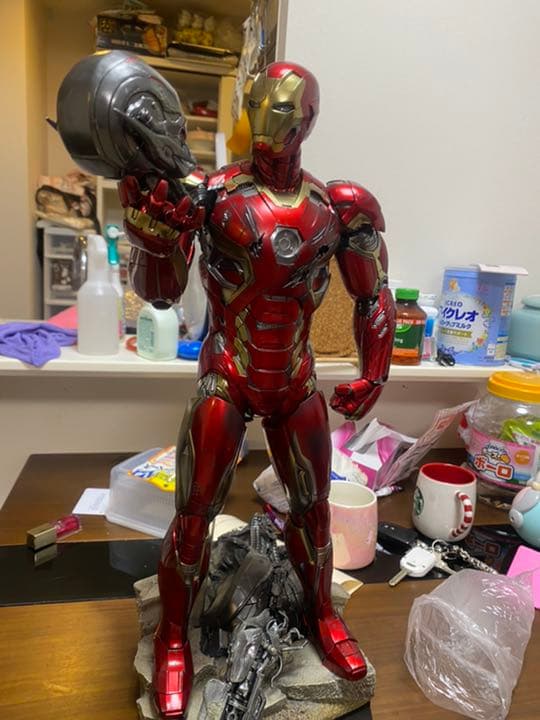 ホットトイズ クォータースケール アイアンマン MK45 クオーター