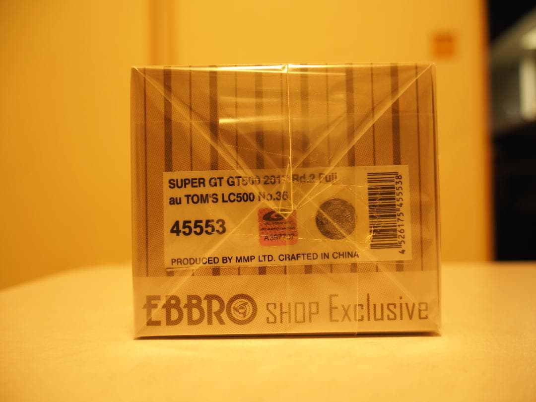 1/43 EBBRO SHOP限定 au TOM'S LC500 2017
