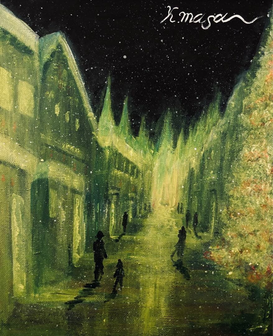 絵画 抽象画 アクリル画 キャンバスRENA F15サイズ 原画 絵 アート