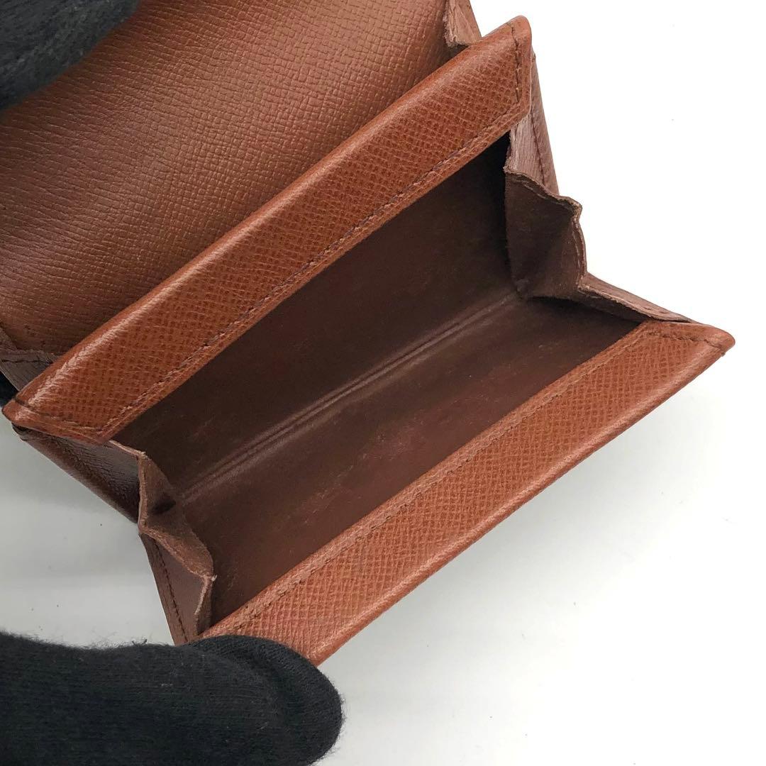 ルイヴィトン ケース モノグラム 小銭入れ ポルトモネプラ パース