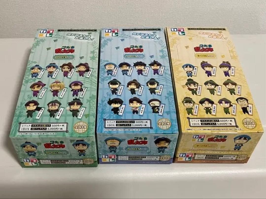 忍たま乱太郎　カラコレ　A-BOXの段　B-BOXの段　C-BOXの段　未開封