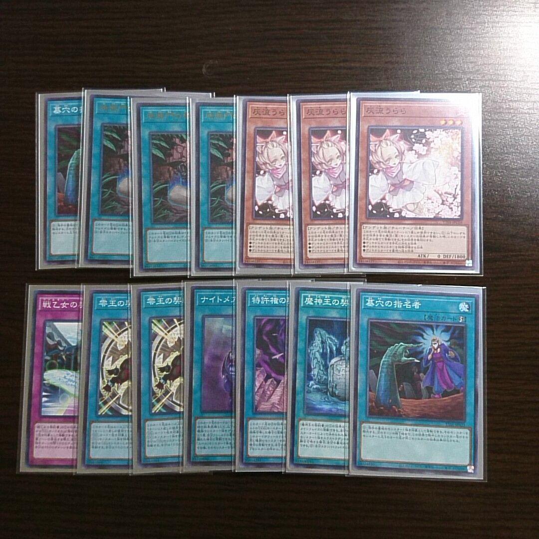 遊戯王【DD】デッキ 赤馬零児 スリーブ付.