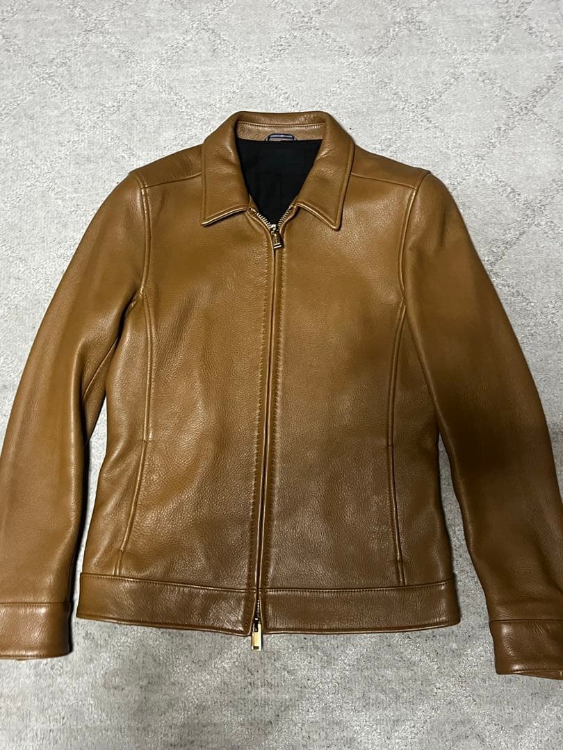 junhashimotoジュンハシモトZIP LEATHER SHIRTS