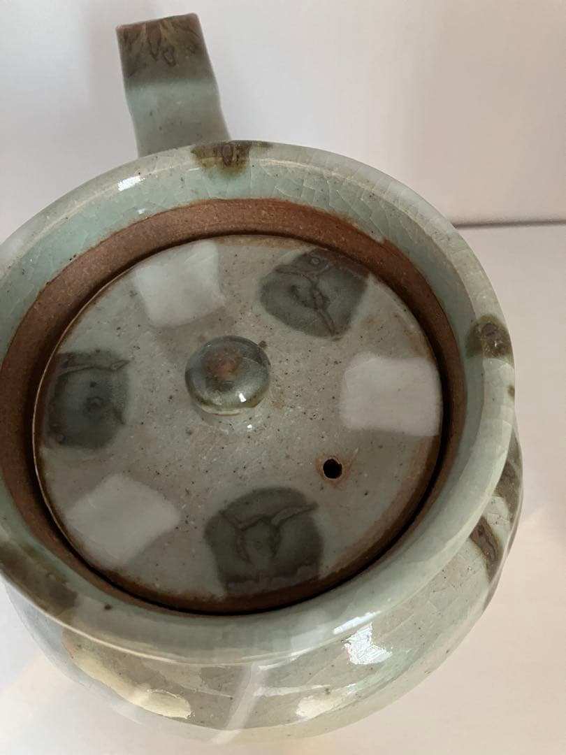 武内晴二郎　武内真木　倉敷堤窯　流掛急須　民藝