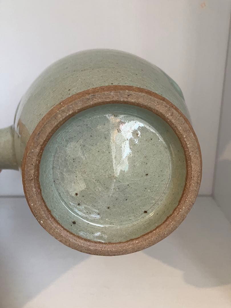 武内晴二郎　武内真木　倉敷堤窯　流掛急須　民藝