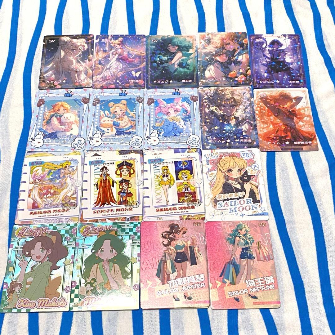 セーラームーン『トレーディングカード プラ』150枚 海外 台湾