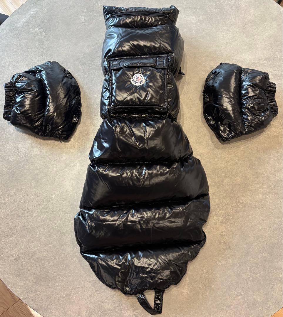 2way】犬用 モンクレール ダウンジャケット(ベスト切替可)大型犬