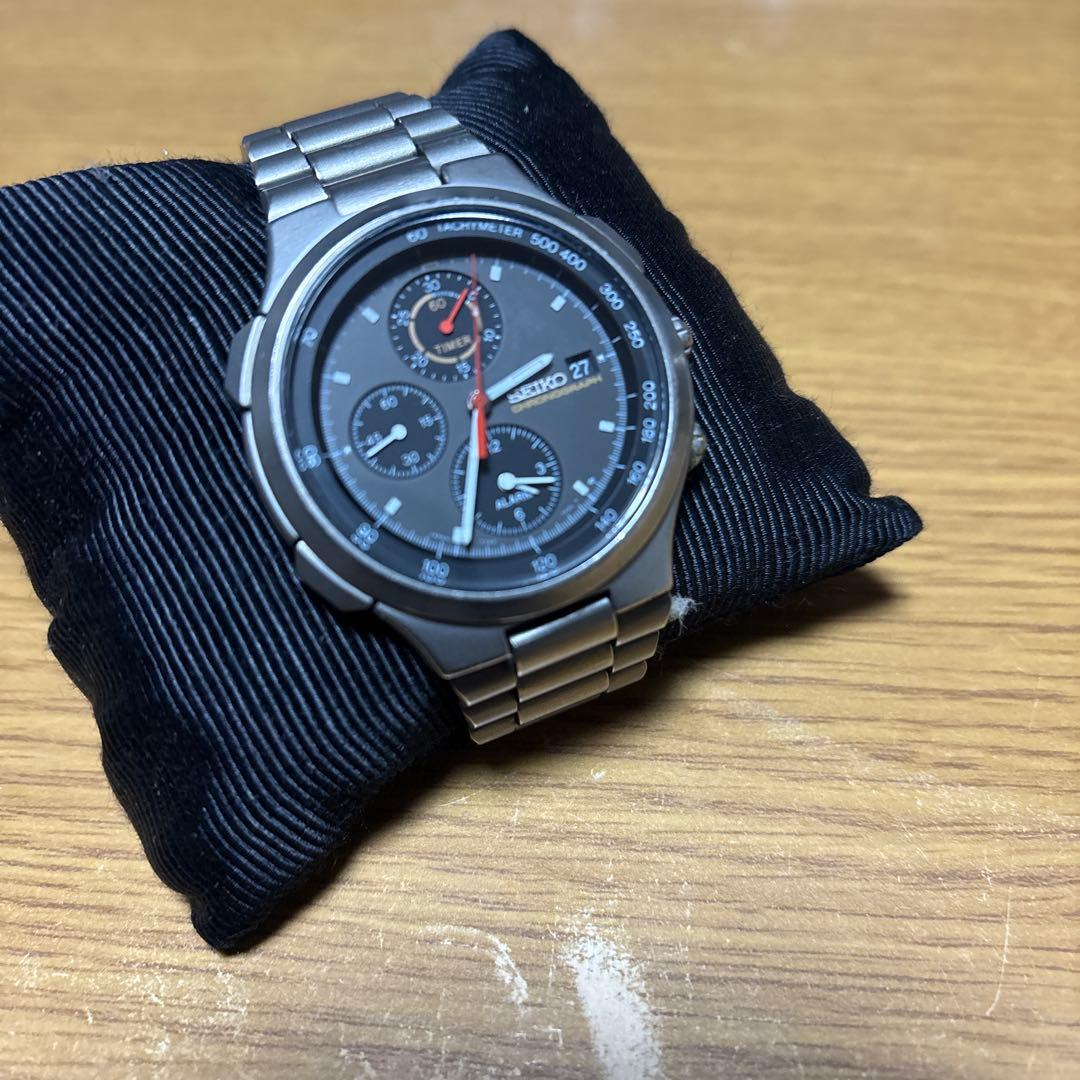 中古 SEIKO SPEEDMASTER 7T42-7A10 腕時計
