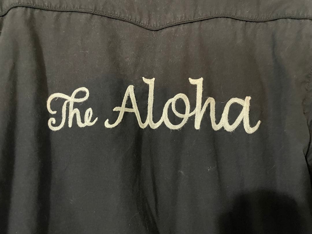 SASQUATCHfabrix 刺繍入り黒ジャケット