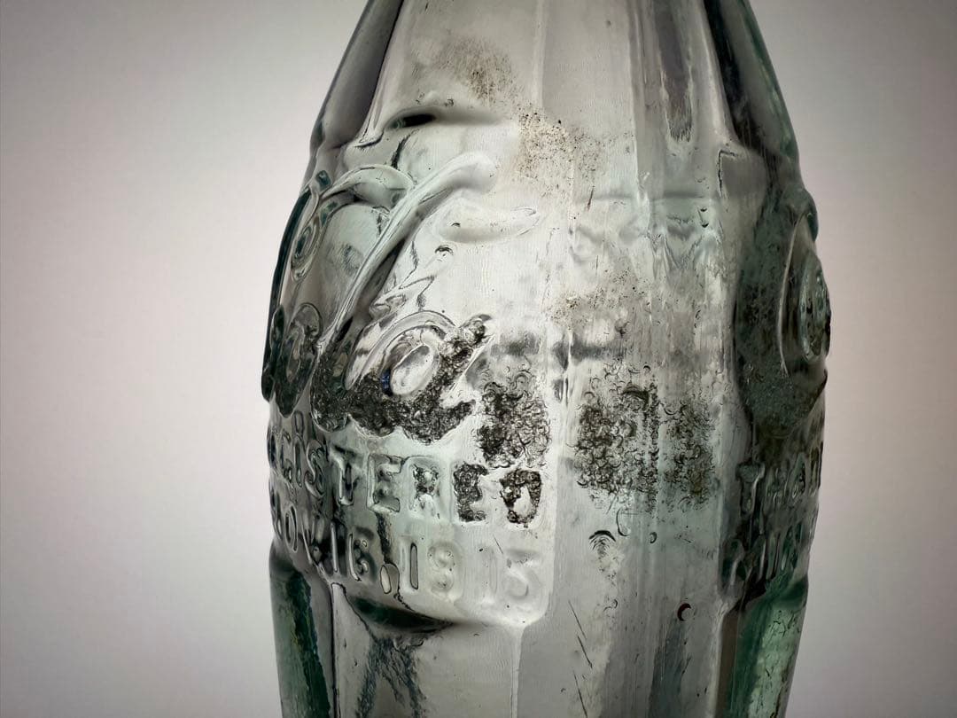 C2 1920年代 コカコーラ コンツァーボトル ライトグリーン 瓶 - メルカリ