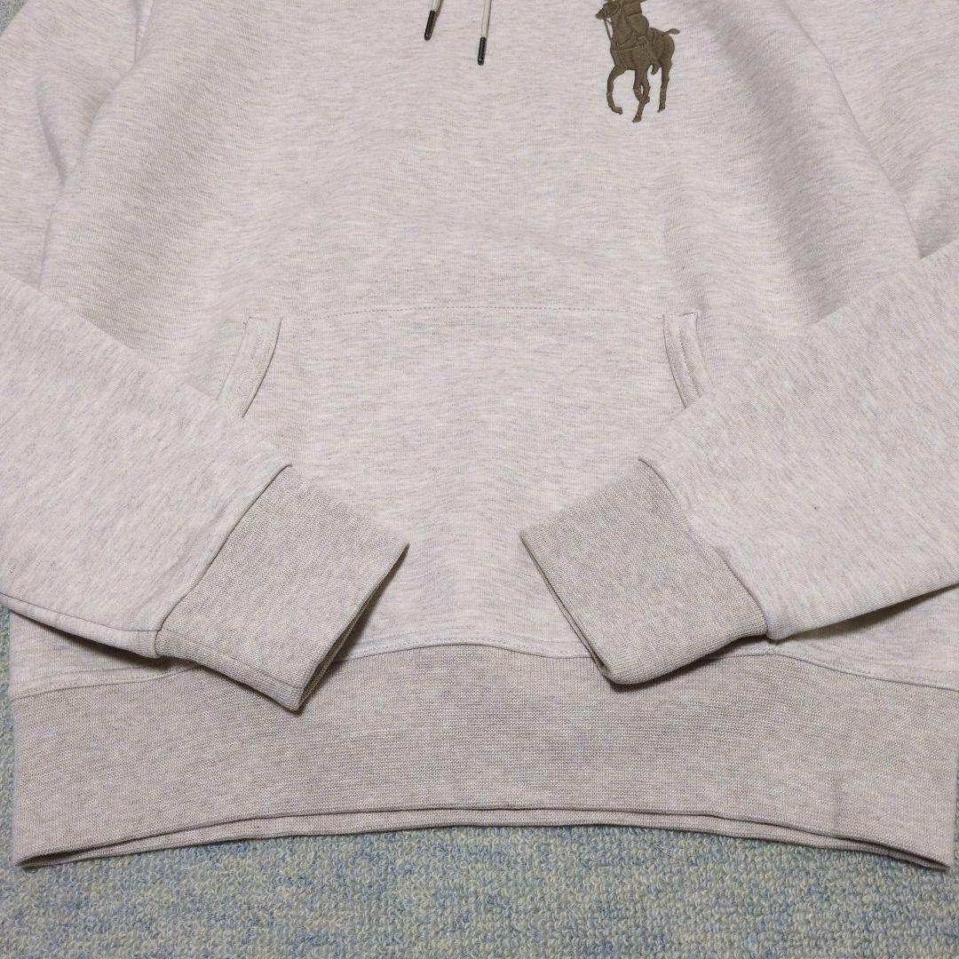 ポロラルフローレン ビッグポニー パーカー プルオーバー ベージュ XS