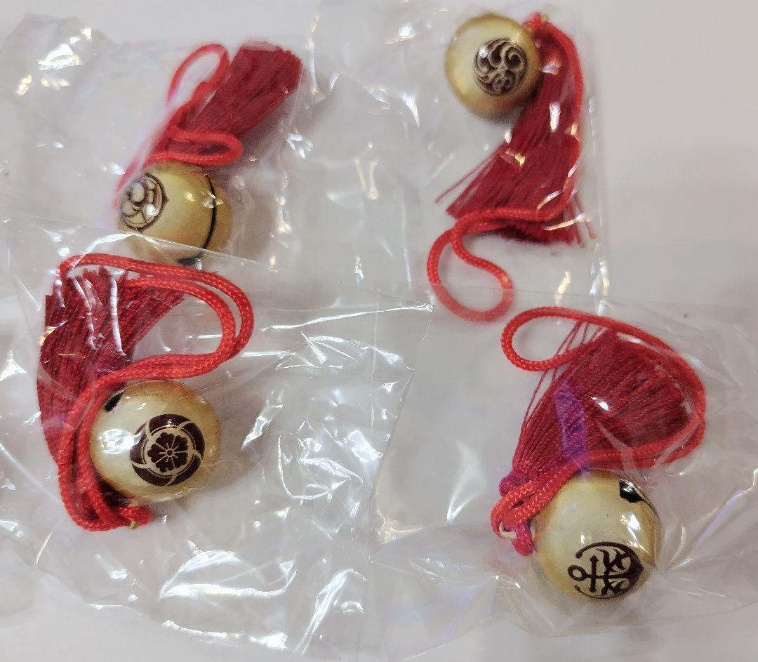 刀剣乱舞　鈴　6個セット　へし切長谷部　歌仙兼定　大和守安定　薬研藤四郎