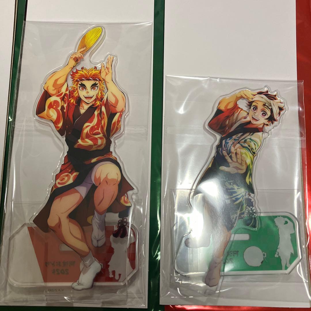 鬼滅の刃　阿波踊り2025 アクスタ　アクリルスタンド　6体セット　煉獄　炭治郎