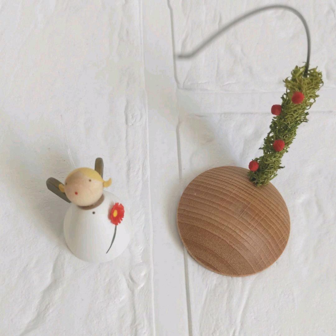 ギュンター ライヒェル 社 ドイツ製 守護天使 【天使と花のブランコ】