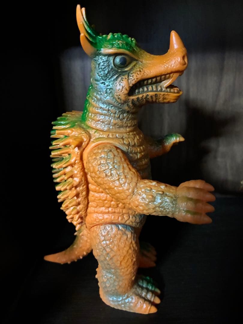 当時物 ブルマァク アンギラス ソフビ ゴジラ 怪獣 マルサン