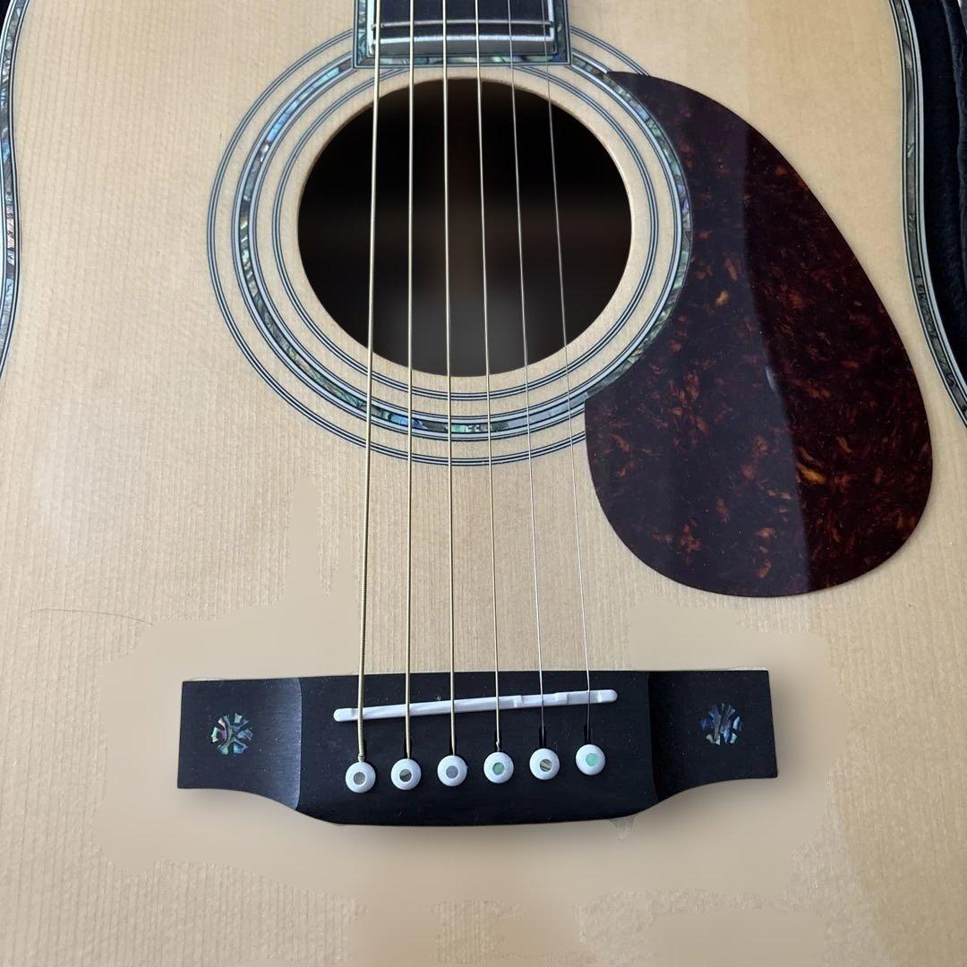 美品】Sヤイリ YD-6R N アコギ トップ単板 【ハードケース付き】