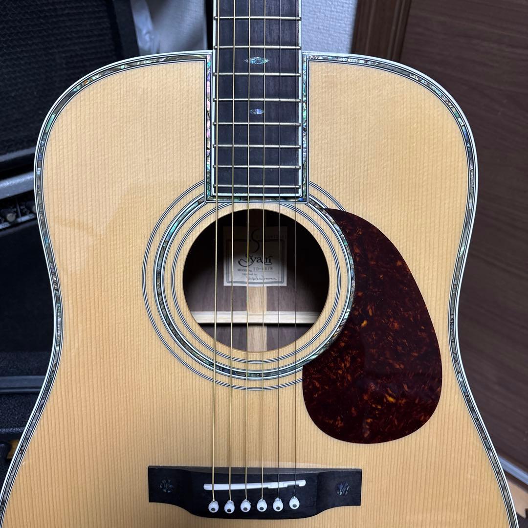 美品】Sヤイリ YD-6R N アコギ トップ単板 【ハードケース付き】