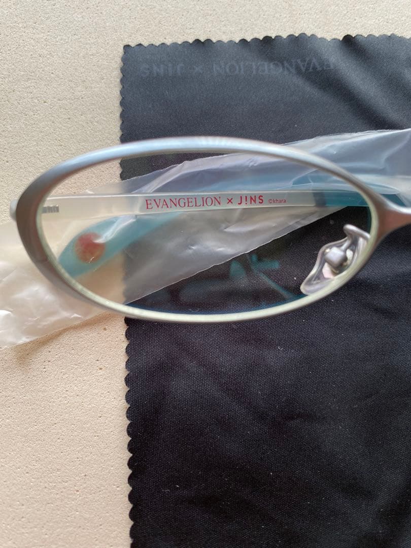 新品未使用　エヴァンゲリオン✖️JINSコラボ 綾波レイモデルのみ　紺