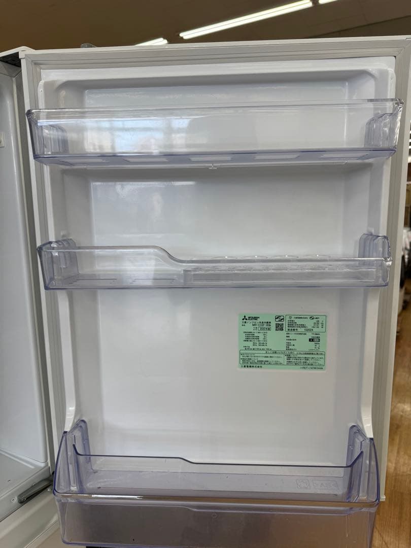 三菱 ノンフロン冷凍冷蔵庫 MR-C33F-W 2020年製 330L 大容量