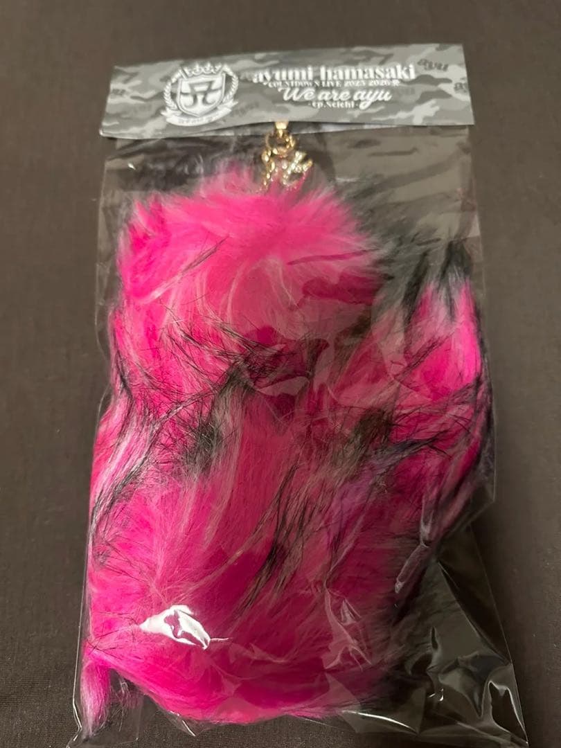 浜崎あゆみ テールチャーム ピンク しっぽ カウコン - メルカリ