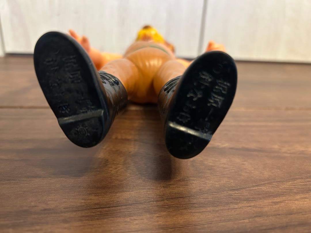 ザ・ライオンマン ソフビ タイガーマスク 当時物 中島製作所 昭和