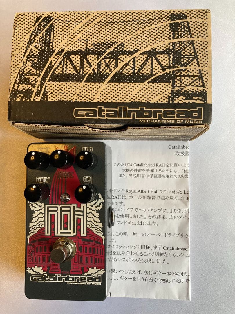【ジャンク扱】 Catalinbread ROH オーバードライブ エフェクター