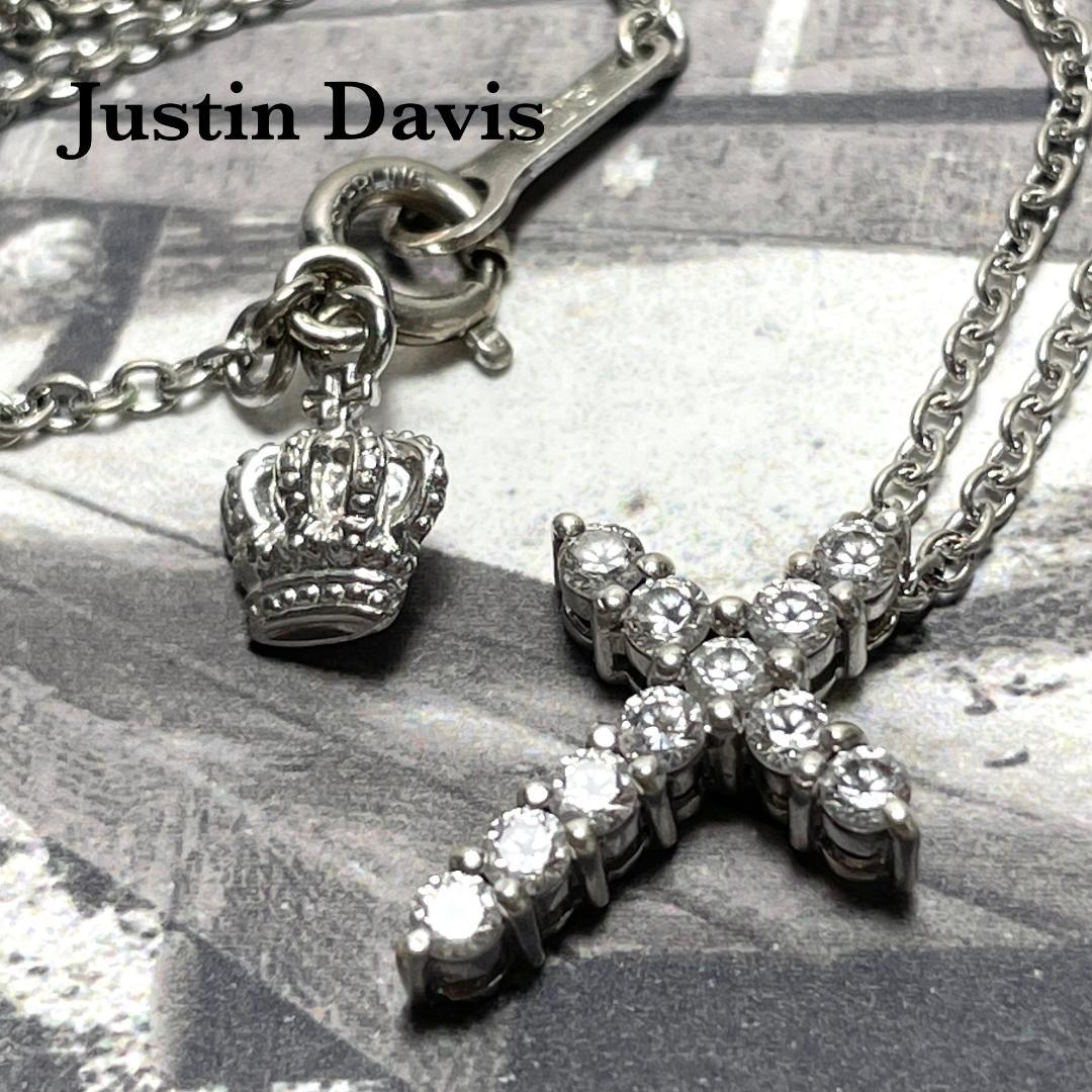 Justin Davis クロス&王冠ブレスレット ジャスティンデイビス Justin