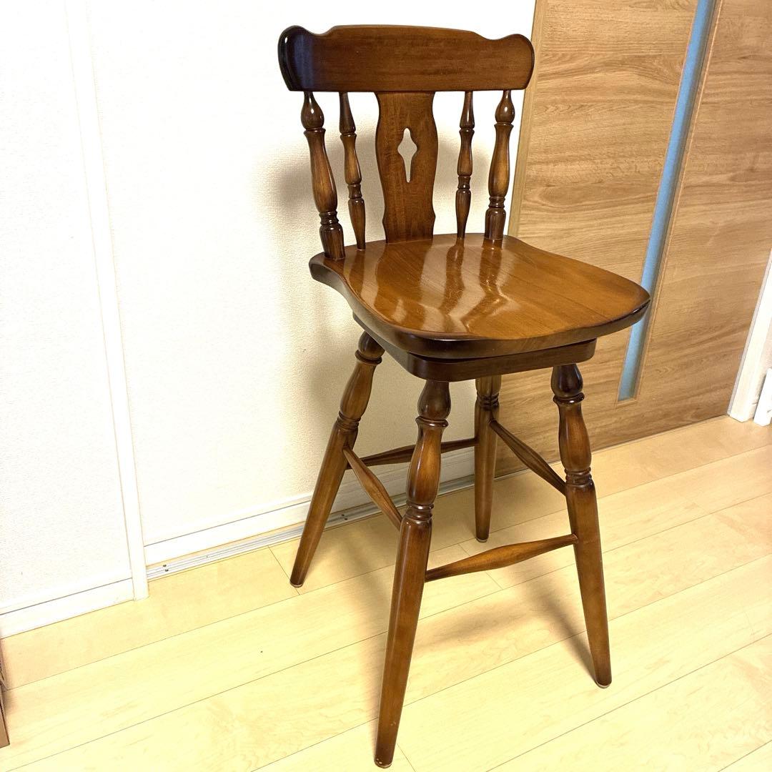 karimoku カリモク 回転式 ウィンザーチェア 木製 karimoku カリモク