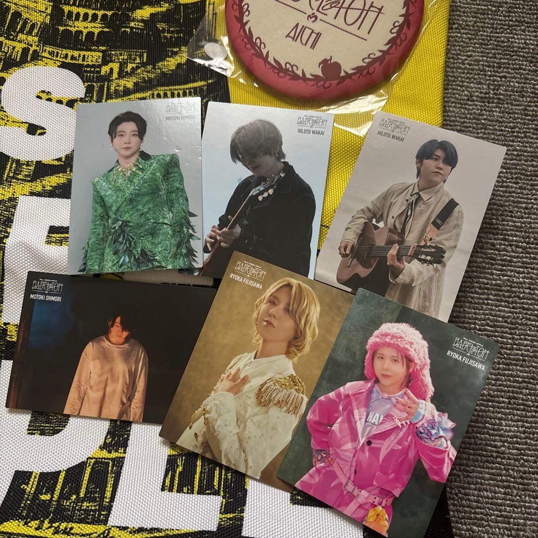 BABEL no TOH Ringo Jamシート特典グッズ銀テープ4本セット