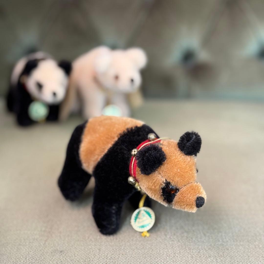 ハーマン　パンダ、ホッキョクグマ3匹セット