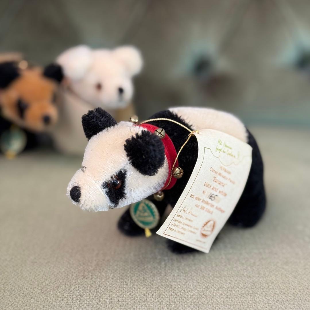 ハーマン　パンダ、ホッキョクグマ3匹セット