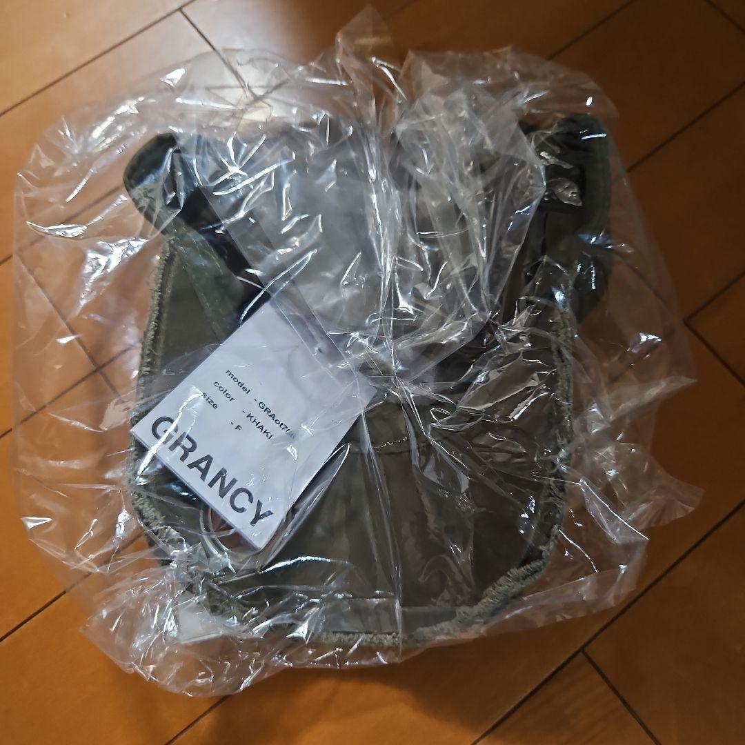 値下可能‼️ grancy アイレットデザイン ダメージキャップ カーキ