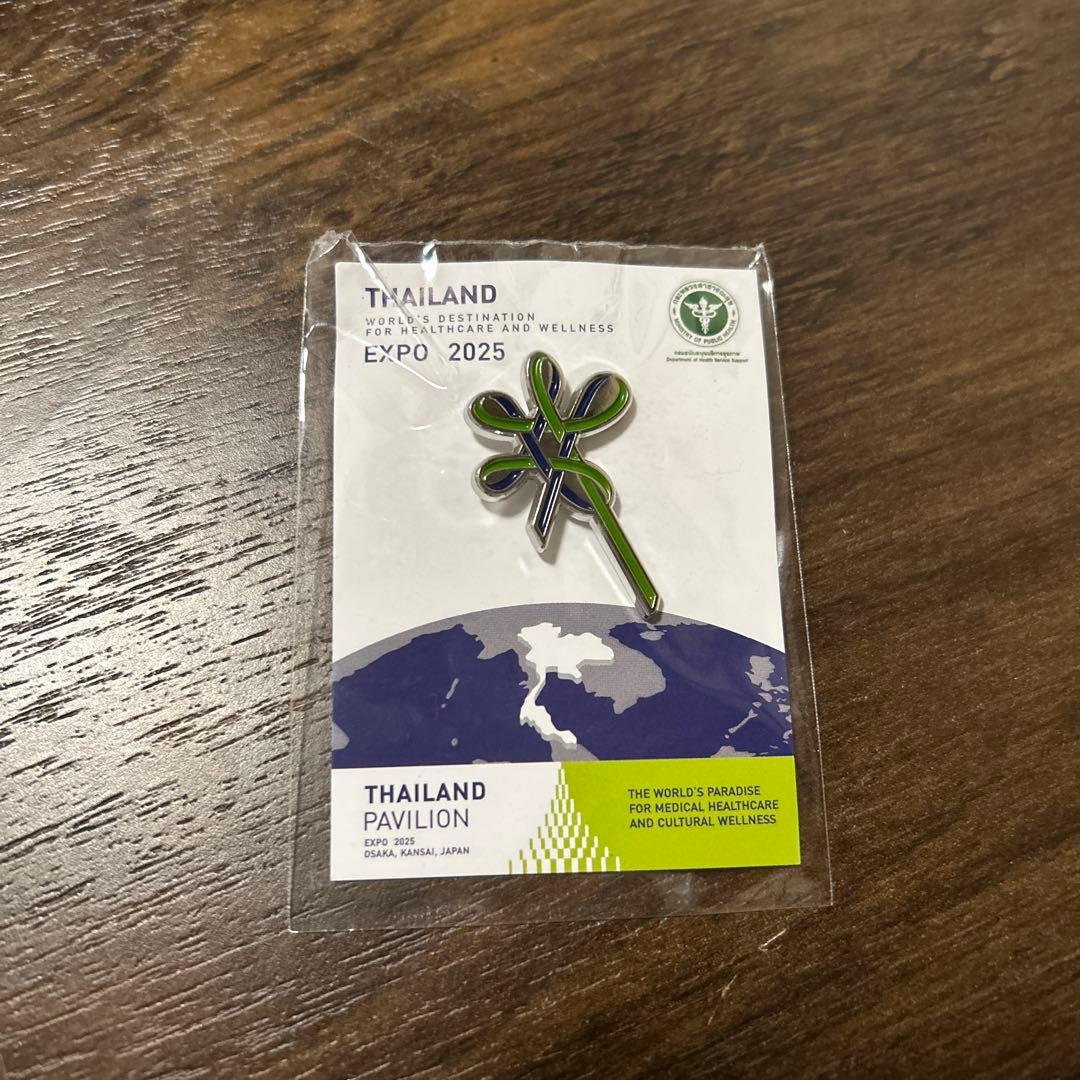 THAILAND EXPO 2025 ピンバッジ タイ パビリオン 大阪万博 - メルカリ