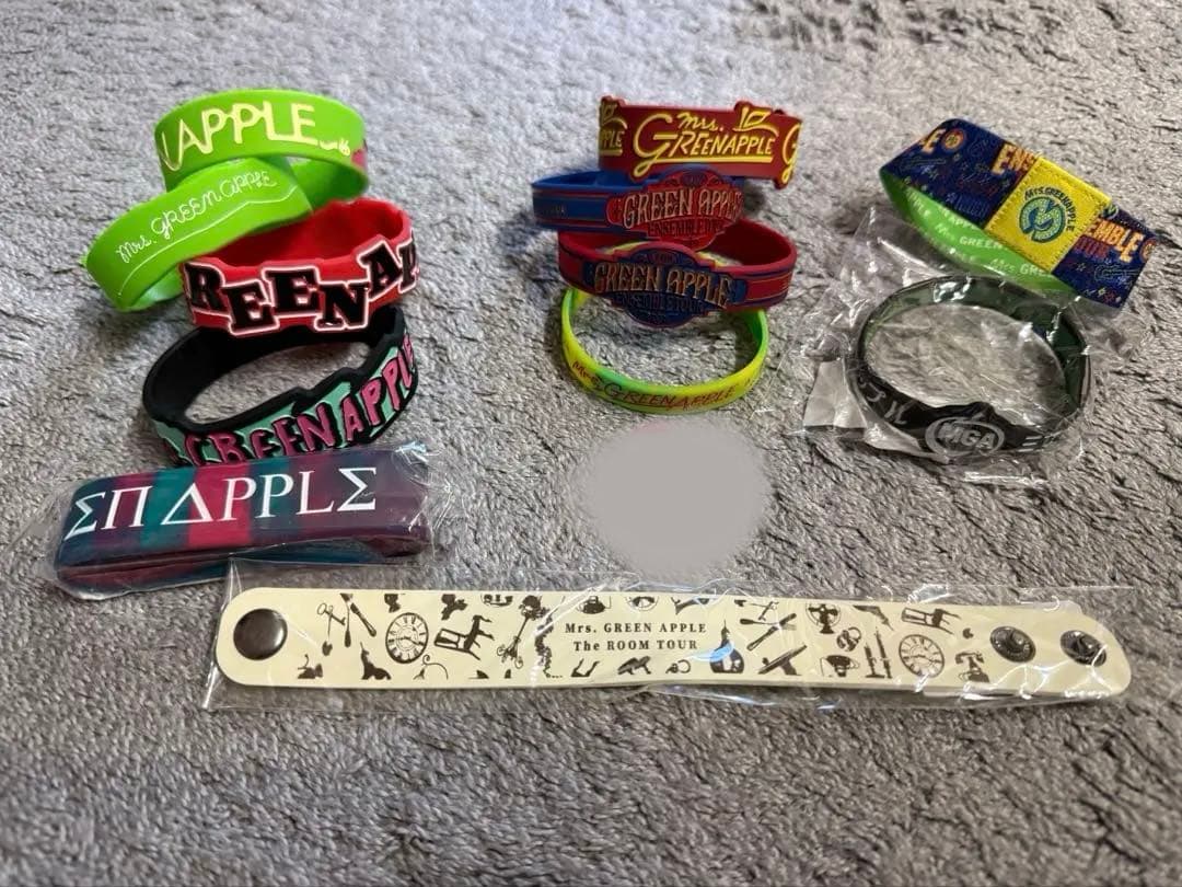 Mrs.Green Apple ラバーバンドまとめ売り - メルカリ