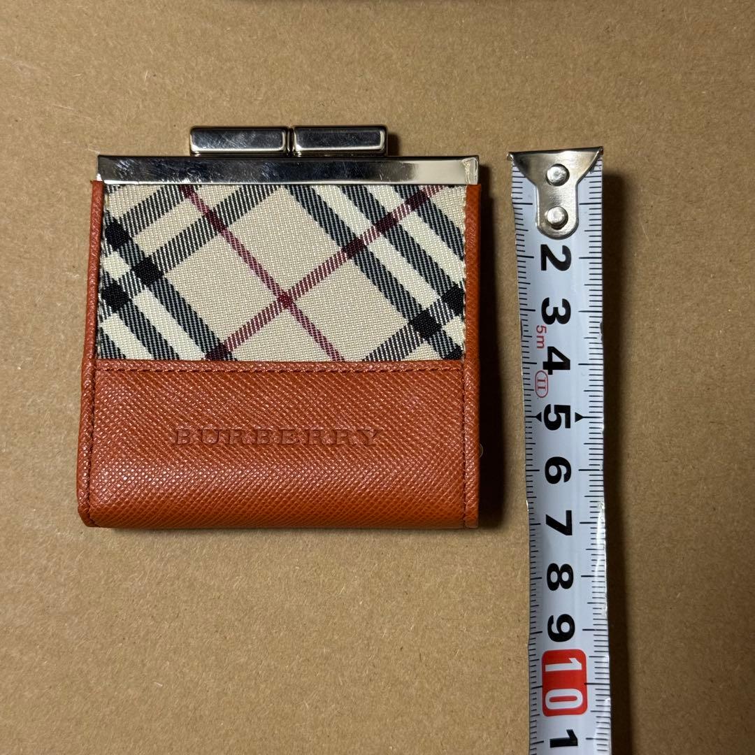 BURBERRY オレンジ チェック ケース