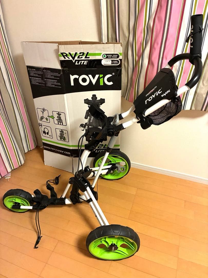 ゴルフプッシュカート クリックギア ROVIC RV2L clicgear クリックギア ロビック RV2L プッシュカート ゴルフカート