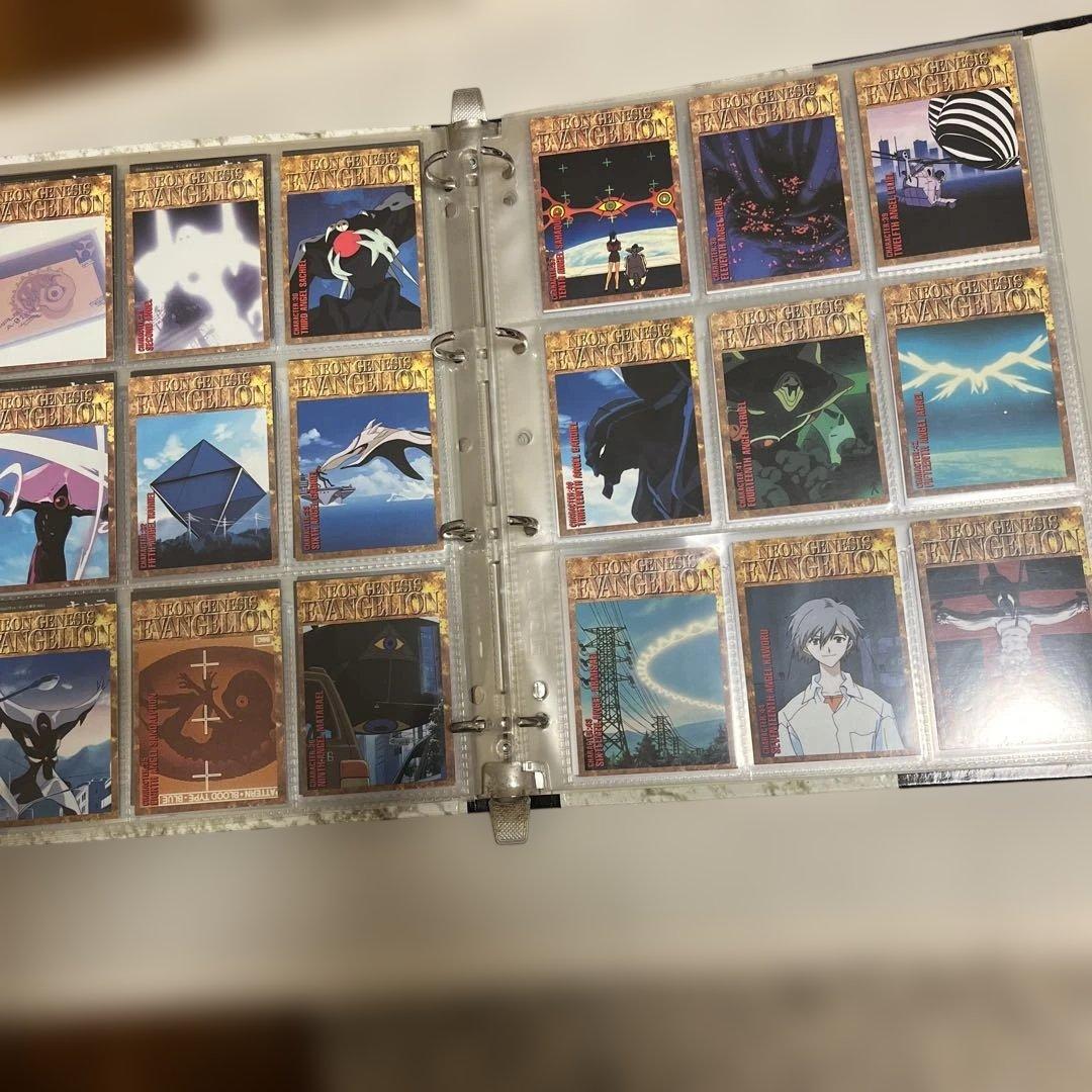 カードダスマスターズ　エヴァンゲリオン　第壱集　セミコンプセット　バインダー付き