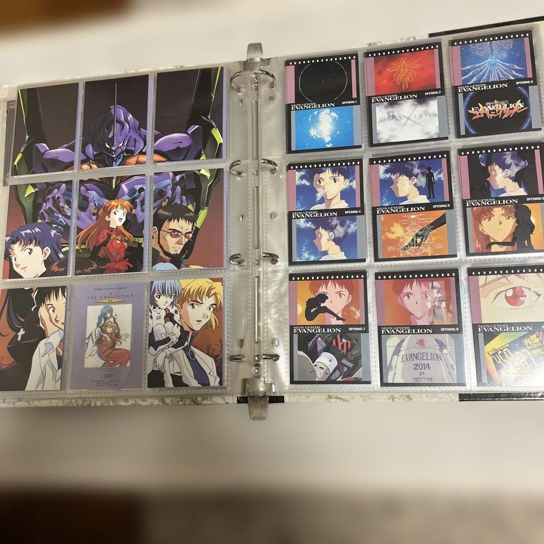 カードダスマスターズ　エヴァンゲリオン　第壱集　セミコンプセット　バインダー付き