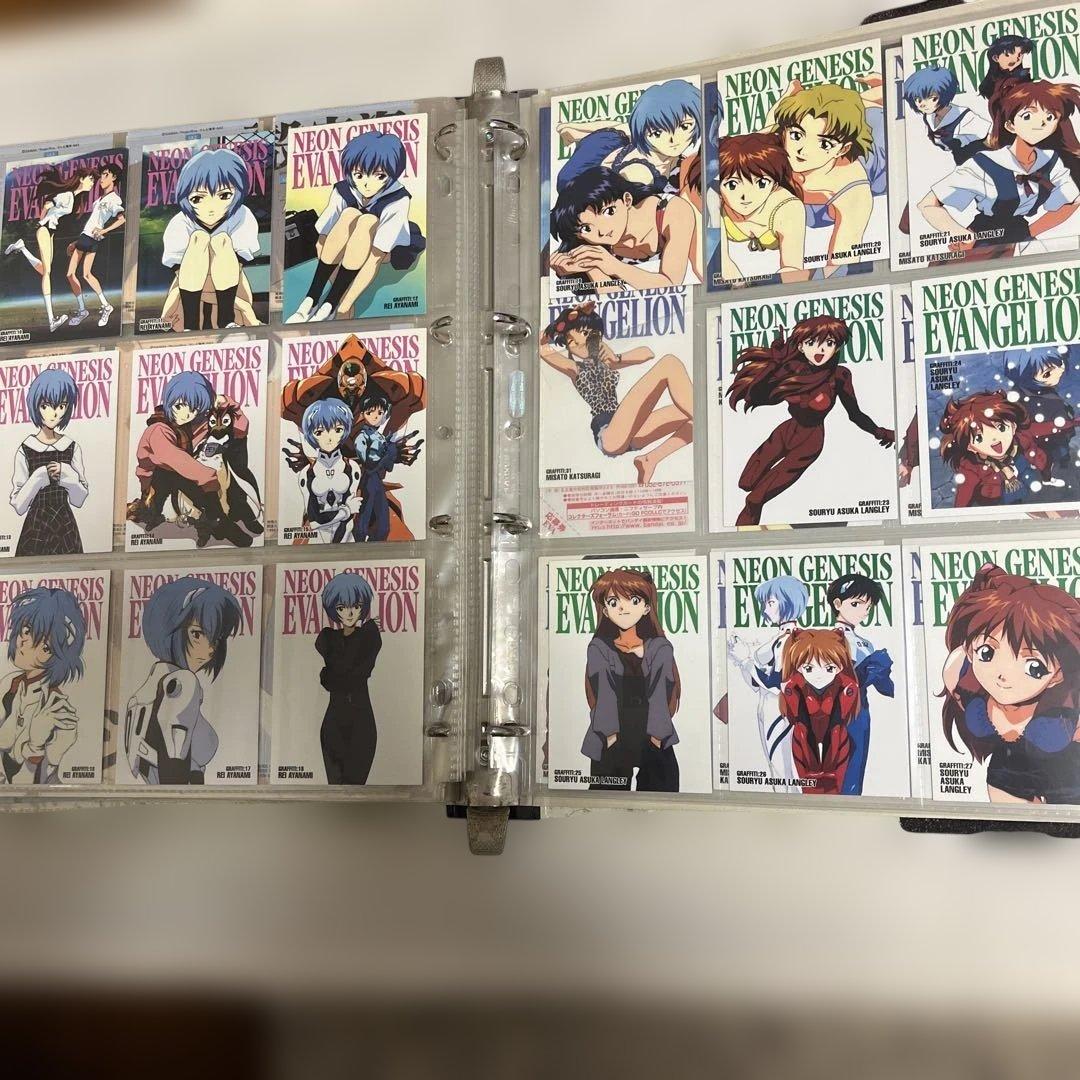 カードダスマスターズ　エヴァンゲリオン　第壱集　セミコンプセット　バインダー付き