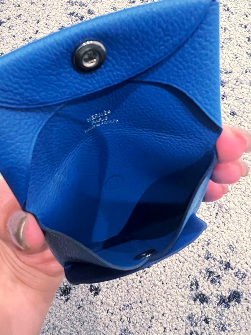 HERMES 青 バスティア